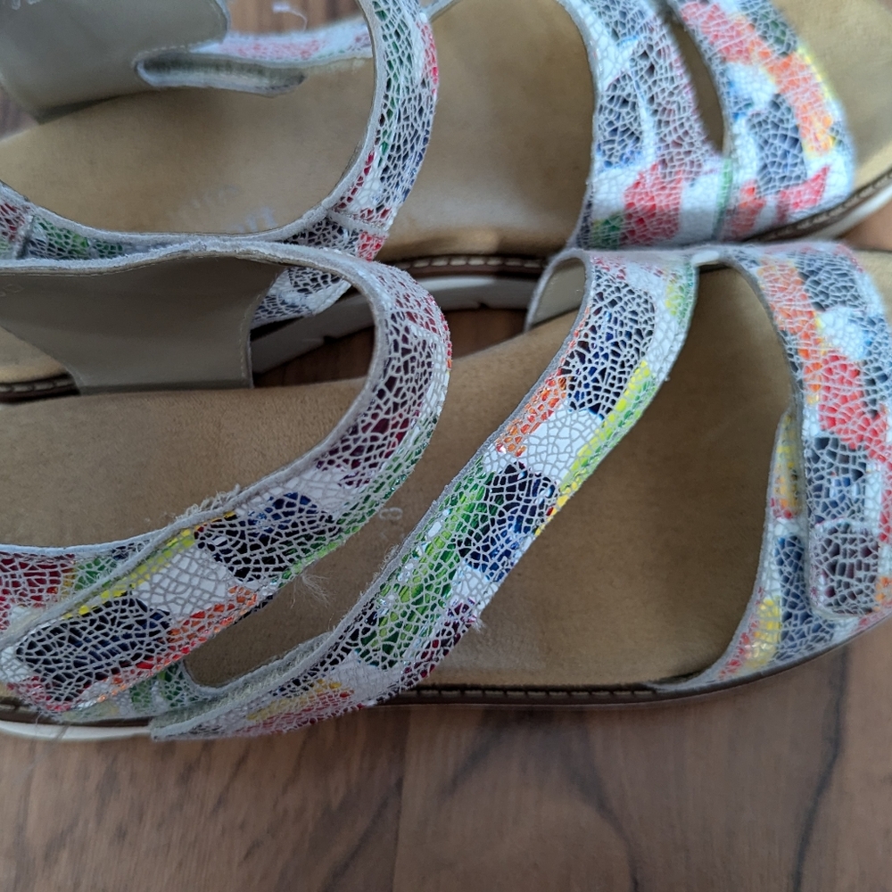 Multicolor Remonte soft sandals - Picture 3 of 6